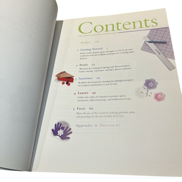 BOOK Simply Super Paper 50 Projects Christmas Crafts DIY Gifts Invitations - Picture 5 of 10